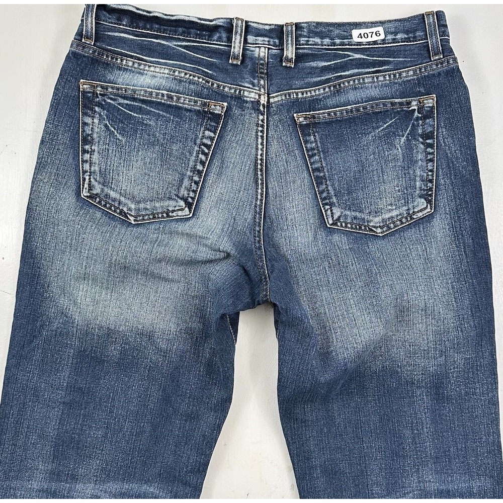 Vintage Mossimo Mens Logan Denim Blue Jeans 34x30 Loose‎ Straight 100% Cotton
